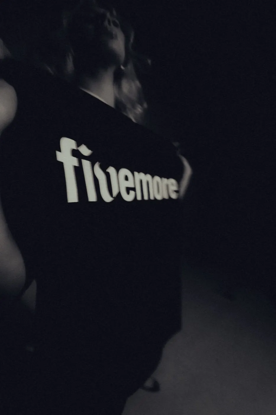 The fivemore wordmark in motion