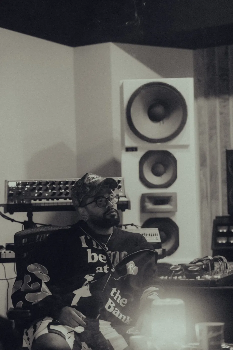 Listening back in the control room